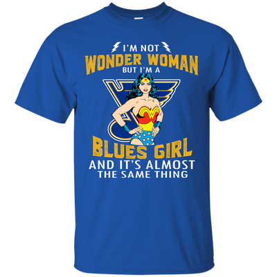 I'm Not Wonder Woman St. Louis Blues T Shirts