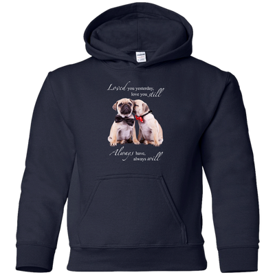 Nice Pug T Shirts - I Always Love You, is cool gift for your friends