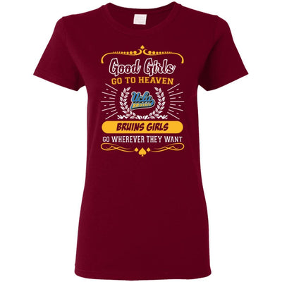 Good Girls Go To Heaven UCLA Bruins Girls T Shirts