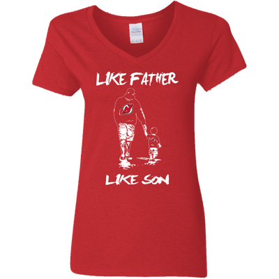 Happy Like Father Like Son New Jersey Devils T Shirts