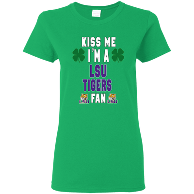 Fabulous Patrick's Day Stunning Logo LSU Tigers T Shirts