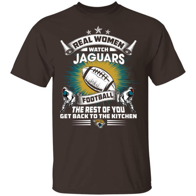 Funny Gift Real Women Watch Jacksonville Jaguars T Shirt