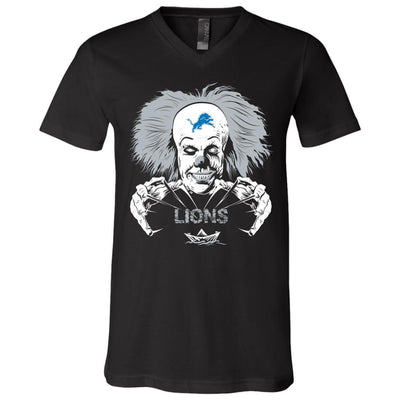 IT Horror Movies Detroit Lions T Shirts