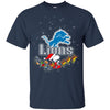 Snoopy Christmas Detroit Lions T Shirts