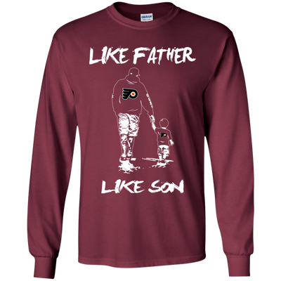 Happy Like Father Like Son Philadelphia Flyers T Shirts