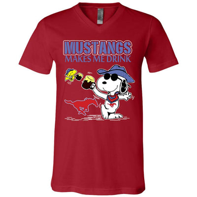 SMU Mustangs Make Me Drinks T Shirt