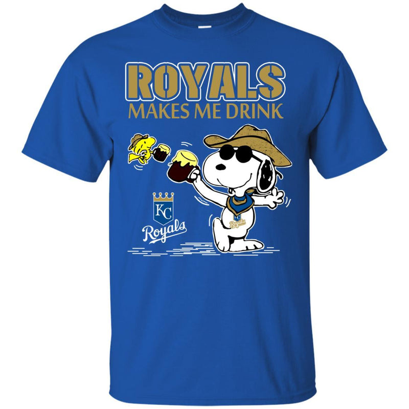 Kansas City Royals Makes Me Drinks T Shirt