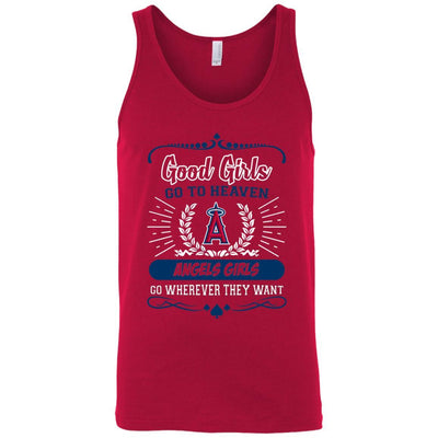 Good Girls Go To Heaven Los Angeles Angels Girls T Shirts