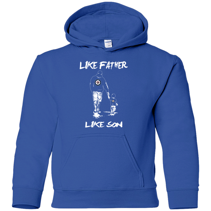 Happy Like Father Like Son Winnipeg Jets T Shirts