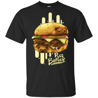 Pug Burger T Shirts