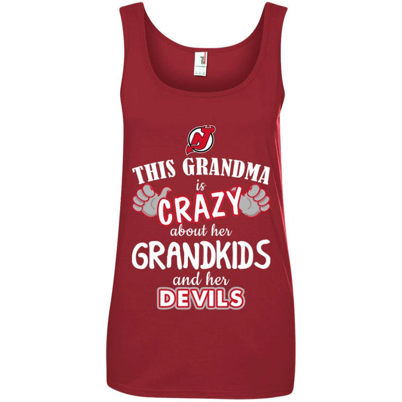 This Grandma Is Crazy About Her Grandkids And Her New Jersey Devils T Shirt