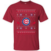 Chicago Cubs Stitch Knitting Style Ugly T Shirts WNG