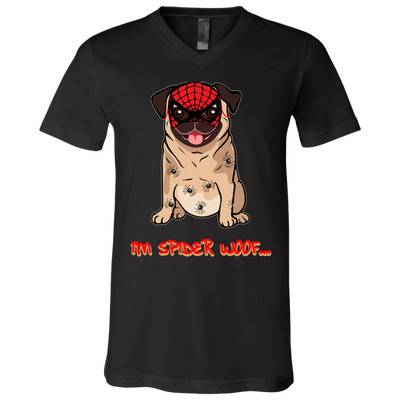 I'm Spider Woof Pug T Shirts