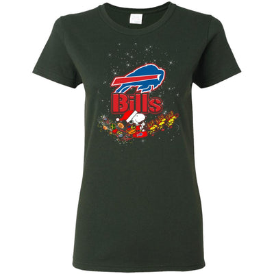 Snoopy Christmas Buffalo Bills T Shirts
