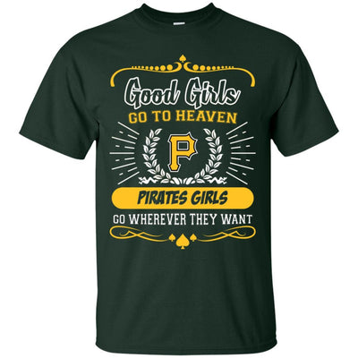 Good Girls Go To Heaven Pittsburgh Pirates Girls T Shirts