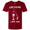 Happy Like Father Like Son Washington Redskins T Shirts