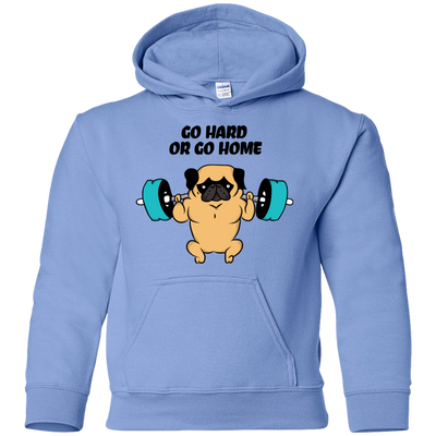 Pug - Go Hard Or Go Home T Shirts