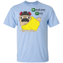 Breaking Bad Pug Mashup Funny T Shirts