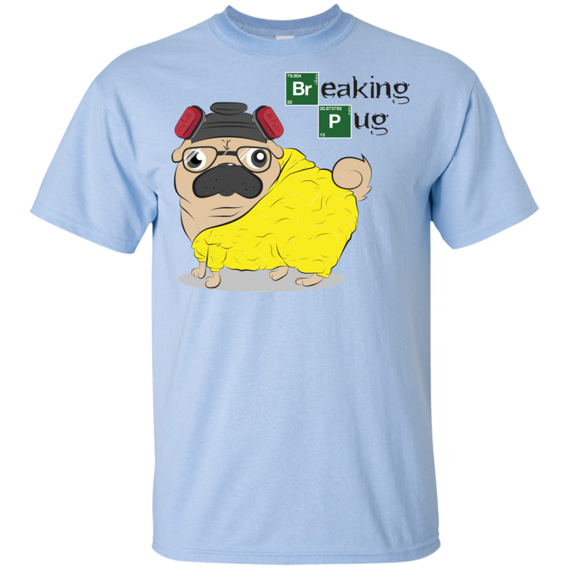 Breaking Bad Pug Mashup Funny T Shirts