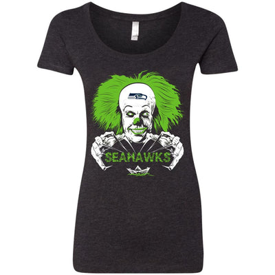 IT Horror Movies Seattle Seahawks T Shirts