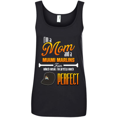 Cool Pretty Perfect Mom Fan Miami Marlins T Shirt