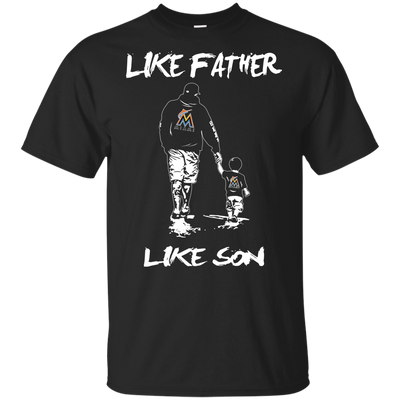 Happy Like Father Like Son Miami Marlins T Shirts