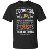 She Will Do It Twice And Take Pictures Anaheim Ducks T Shirt