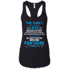 We Are A Carolina Panthers Family T Shirt