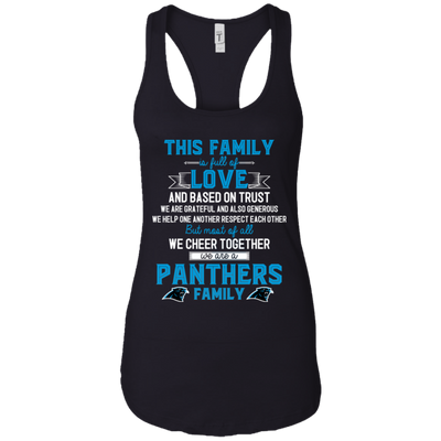 We Are A Carolina Panthers Family T Shirt