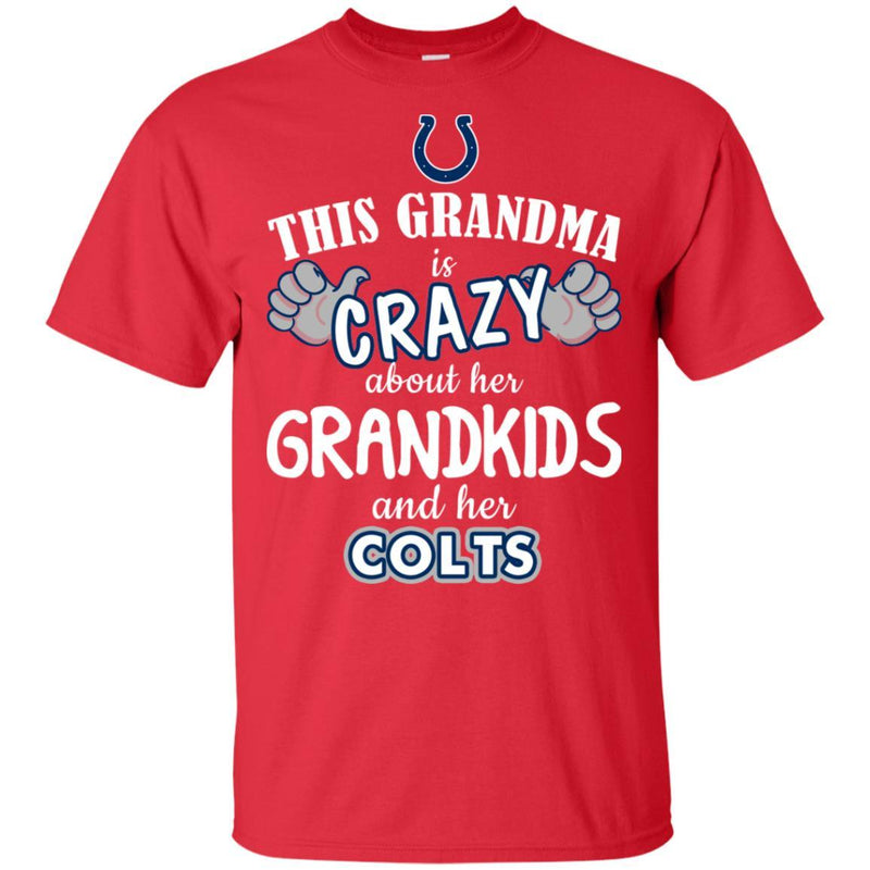 This Grandma Is Crazy About Her Grandkids And Her Indianapolis Colts T Shirt