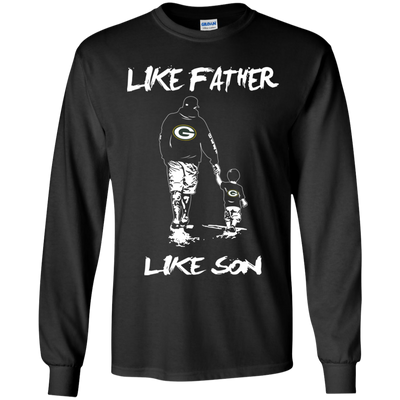 Happy Like Father Like Son Green Bay Packers T Shirts