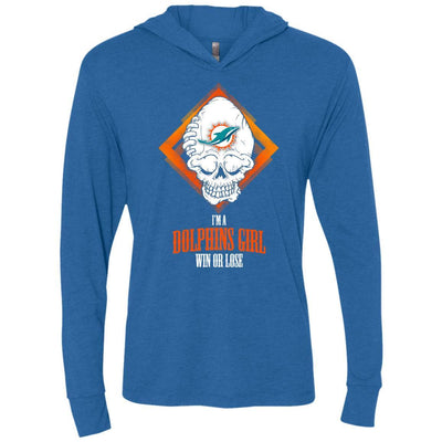 Miami Dolphins Girl Win Or Lose T Shirts