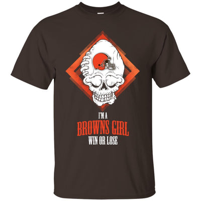 Cleveland Browns Girl Win Or Lose T Shirts