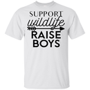Support Wildlife Raise Boys T Shirts V1