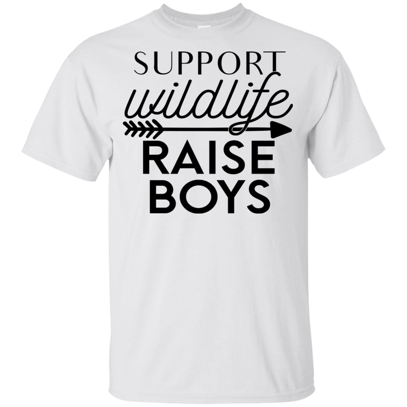 Support Wildlife Raise Boys T Shirts V1