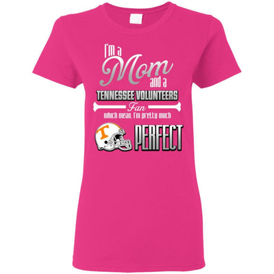 Cool Pretty Perfect Mom Fan Tennessee Volunteers T Shirt