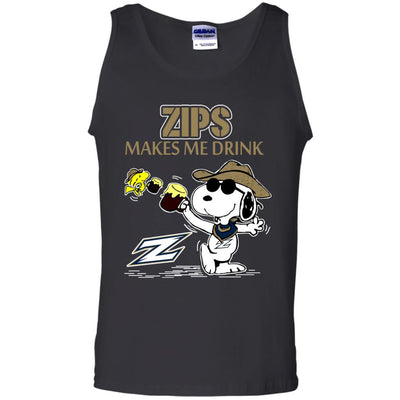 Akron Zips Make Me Drinks T Shirts