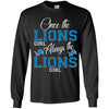 Always The Detroit Lions Girl T Shirts