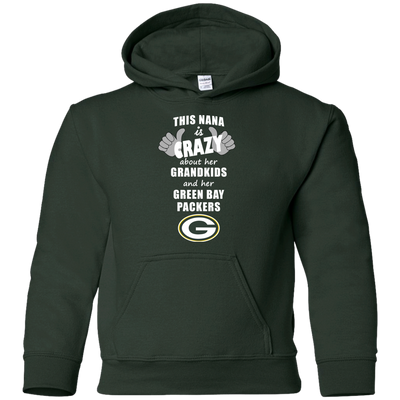 This Nana Is Crazy About Her Grandkids And Her Green Bay PackersT Shirts