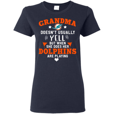 But Different When She Does Her Miami Dolphins Are Playing T Shirts