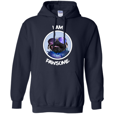 Nice Pug T Shirts - I Am Pawsome Pug, is a cool gift for friends