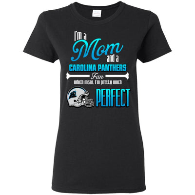 Cool Pretty Perfect Mom Fan Carolina Panthers T Shirt