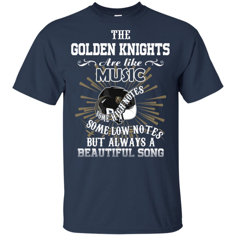 The Vegas Golden Knights Are Like Music T Shirt