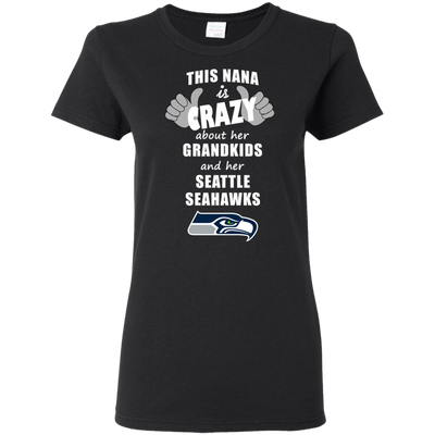 This Nana Is Crazy About Her Grandkids And Her Seattle Seahawks T Shirts