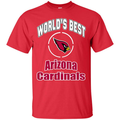 Amazing World's Best Dad Arizona Cardinals T Shirts