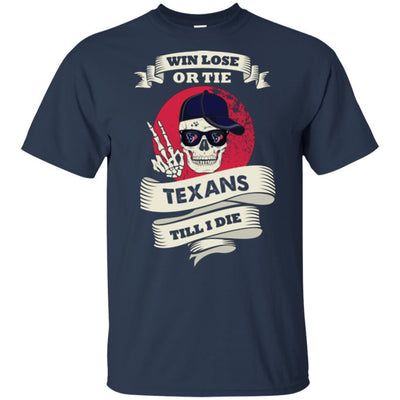 Skull Say Hi Houston Texans T Shirts