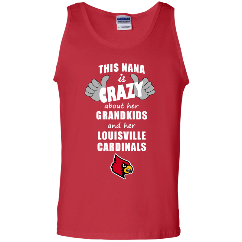 This Nana Is Crazy About Her Grandkids And Her Louisville Cardinals T Shirts