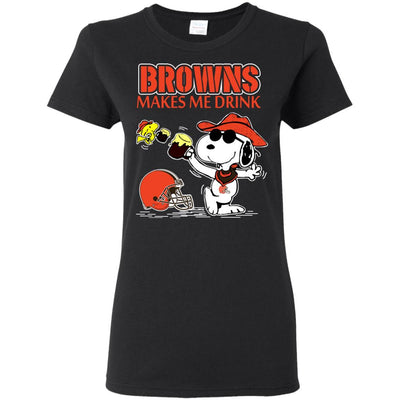 Cleveland Browns Make Me Drinks T Shirt