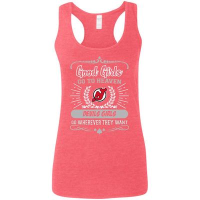 Good Girls Go To Heaven New Jersey Devils Girls T Shirts