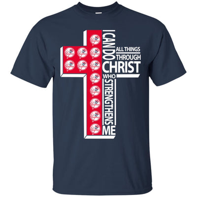 Gorgeous I Can Do All Things Through Christ New York Yankees T Shirts